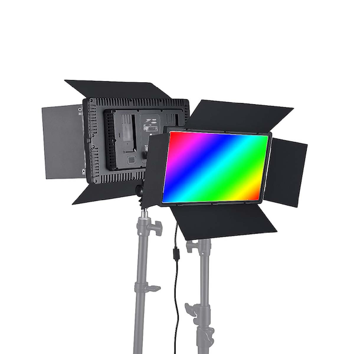 PANEL DE LUZ RGB CON VISERAS LED U800+RGB PARA FOTOGRAFIA Y VIDEO - 1
