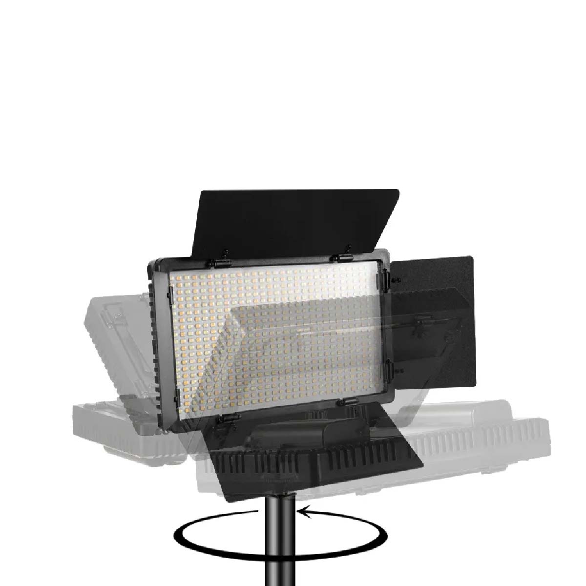 PANEL DE LUZ RGB CON VISERAS LED U800+RGB PARA FOTOGRAFIA Y VIDEO - 4