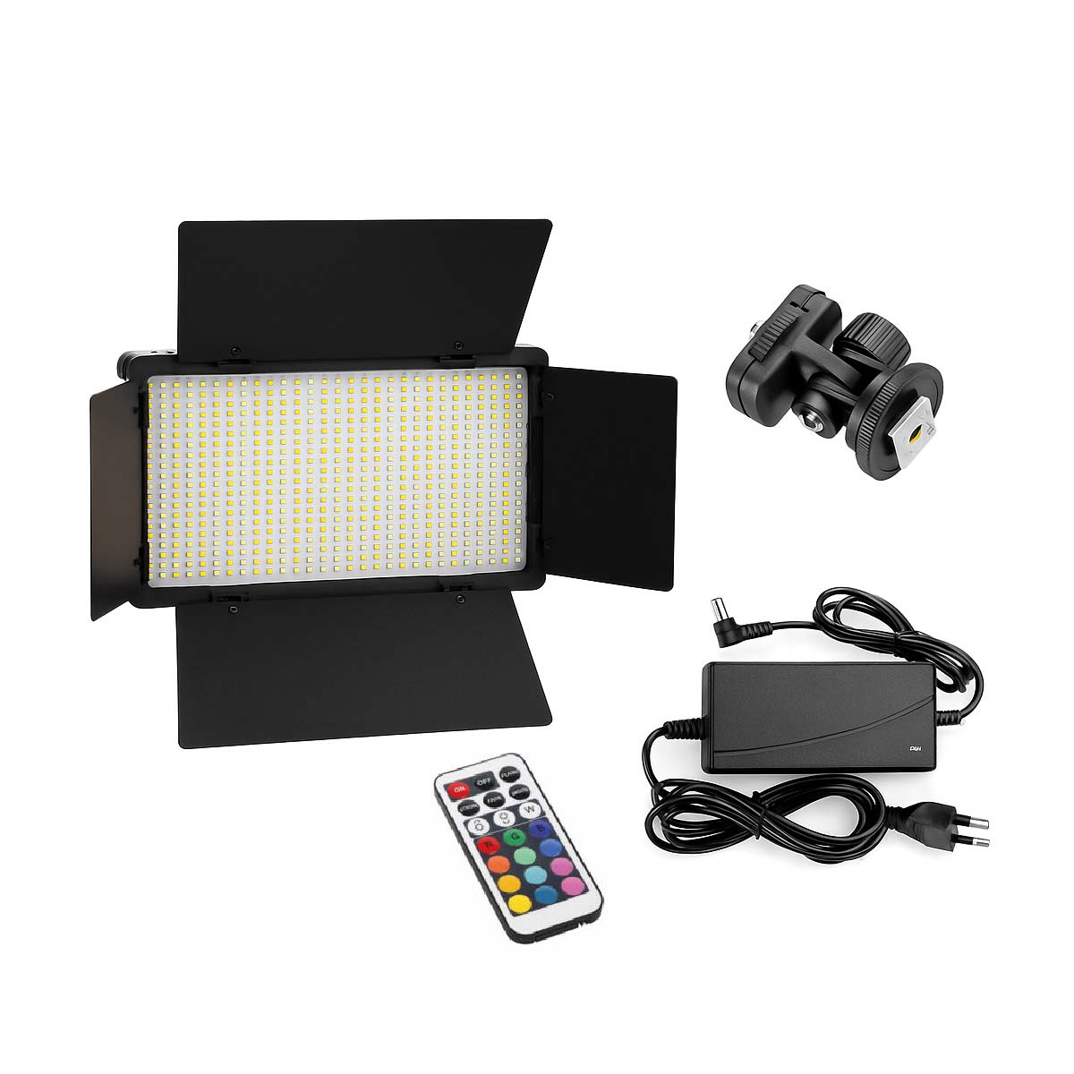 PANEL DE LUZ RGB CON VISERAS LED U800+RGB PARA FOTOGRAFIA Y VIDEO - 9