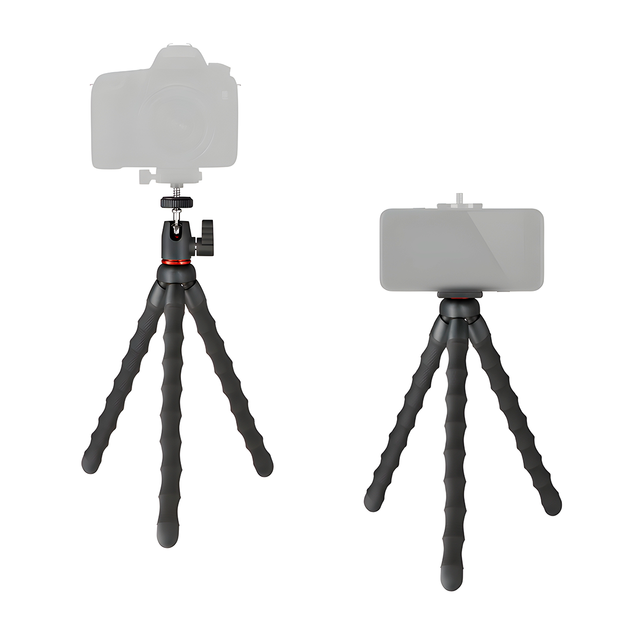 TRIPODE MT-86D CON ADAPTADOR CELULAR A TRÍPODE PORTÁTIL + DISPARADOR - 2