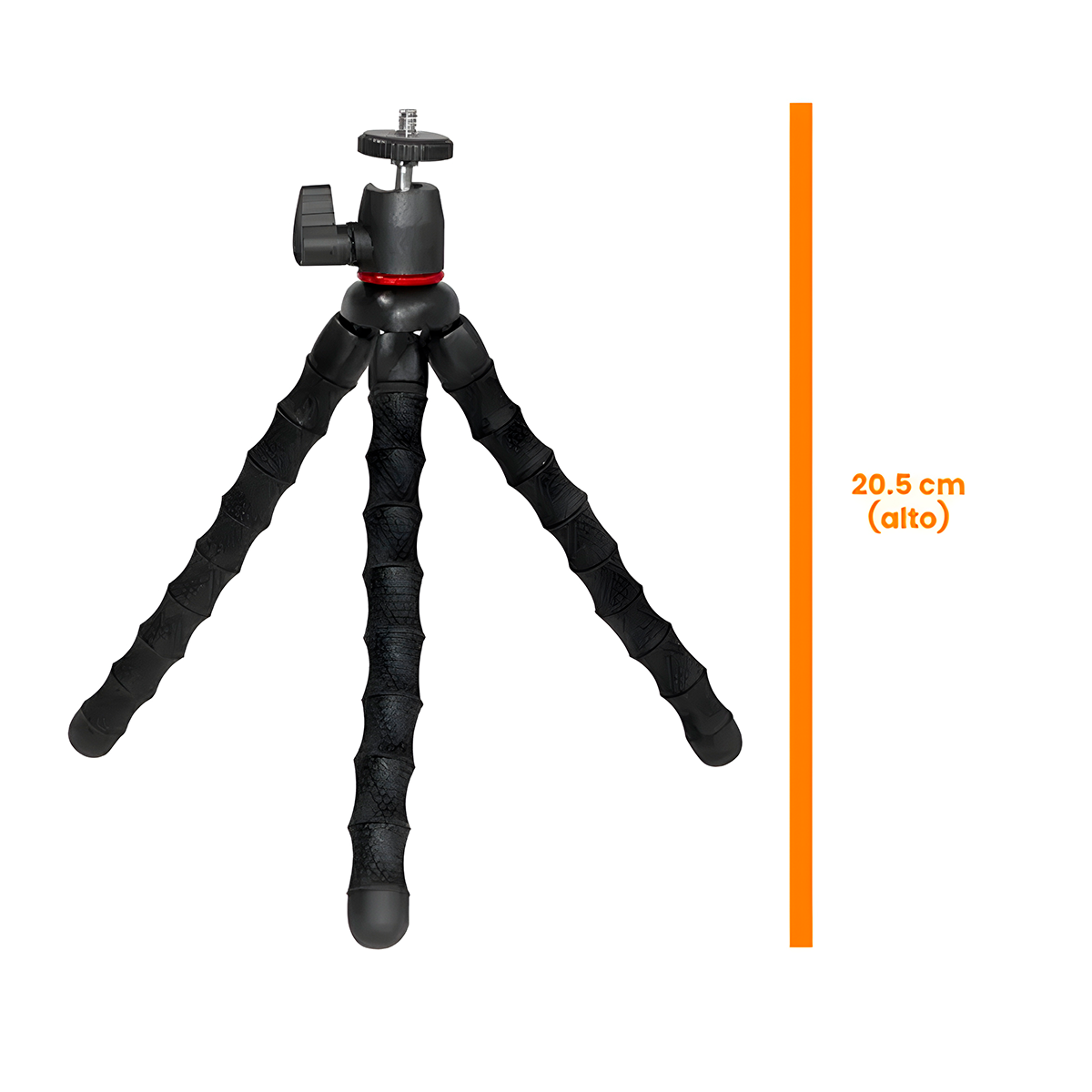 TRIPODE MT-86D CON ADAPTADOR CELULAR A TRÍPODE PORTÁTIL + DISPARADOR - 5