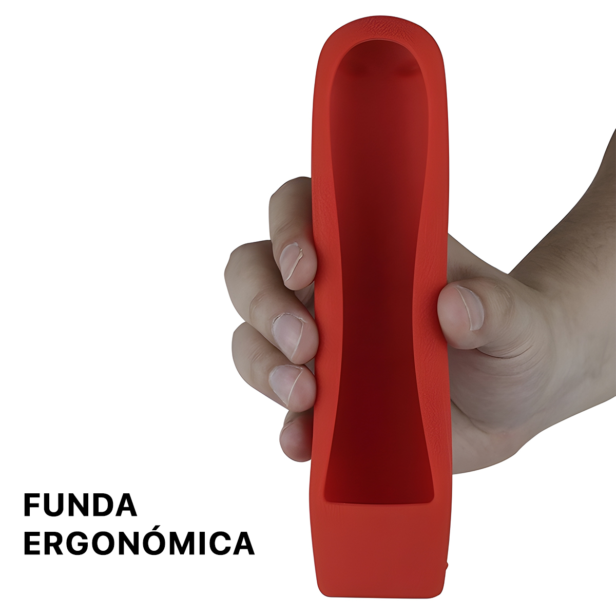 CONTROL REMOTO PARA TV LG SMART LED LCD 4K + FUNDA  COLOR  ROJO - 3