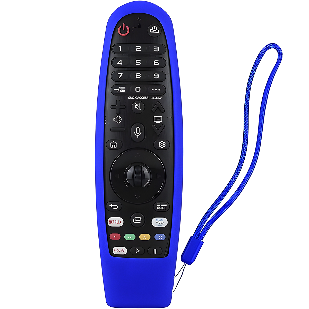 CONTROL REMOTO SMART PARA TV LG CON COMANDO POR VOZ + FUNDA  AZUL - 1