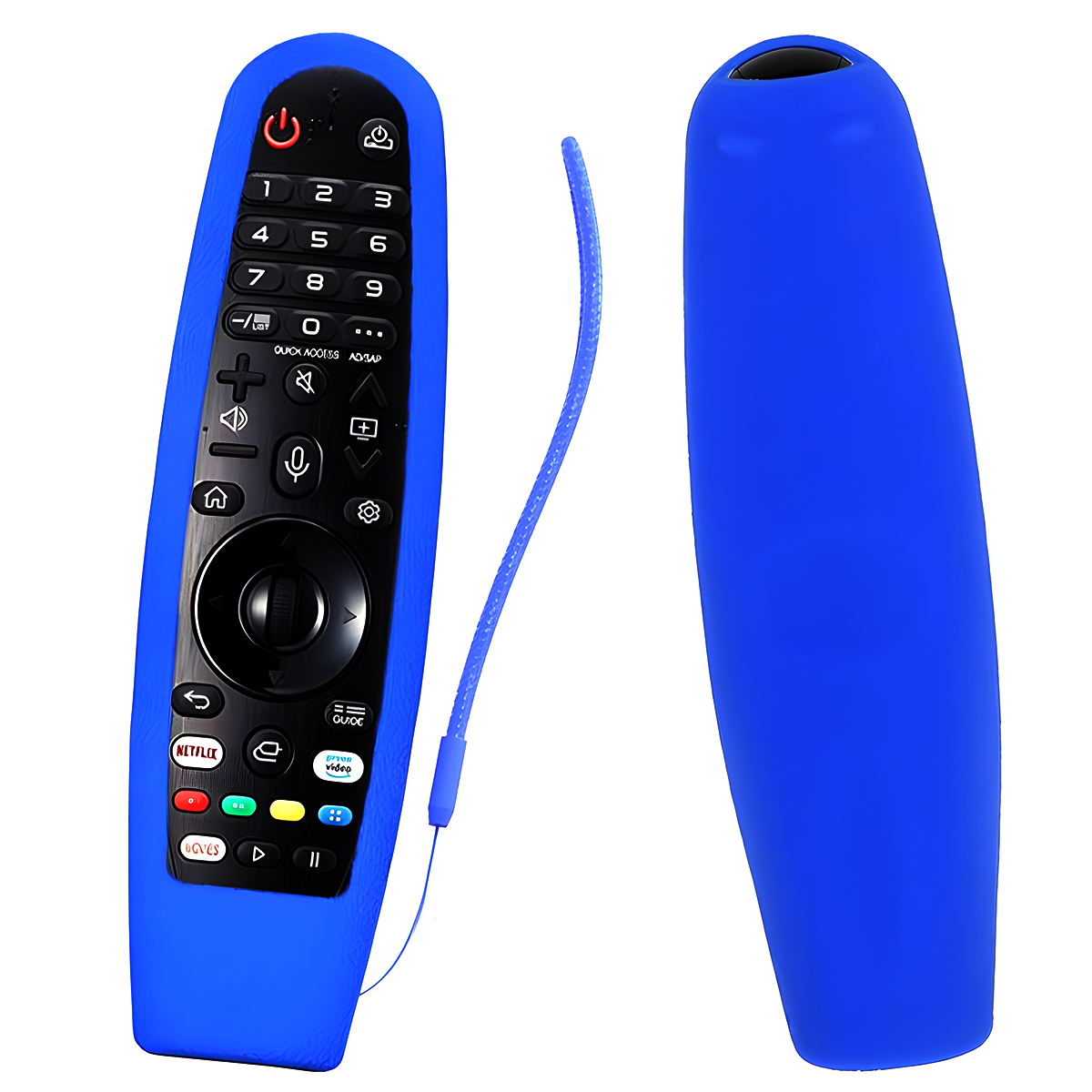 CONTROL REMOTO SMART PARA TV LG CON COMANDO POR VOZ + FUNDA  AZUL - 2
