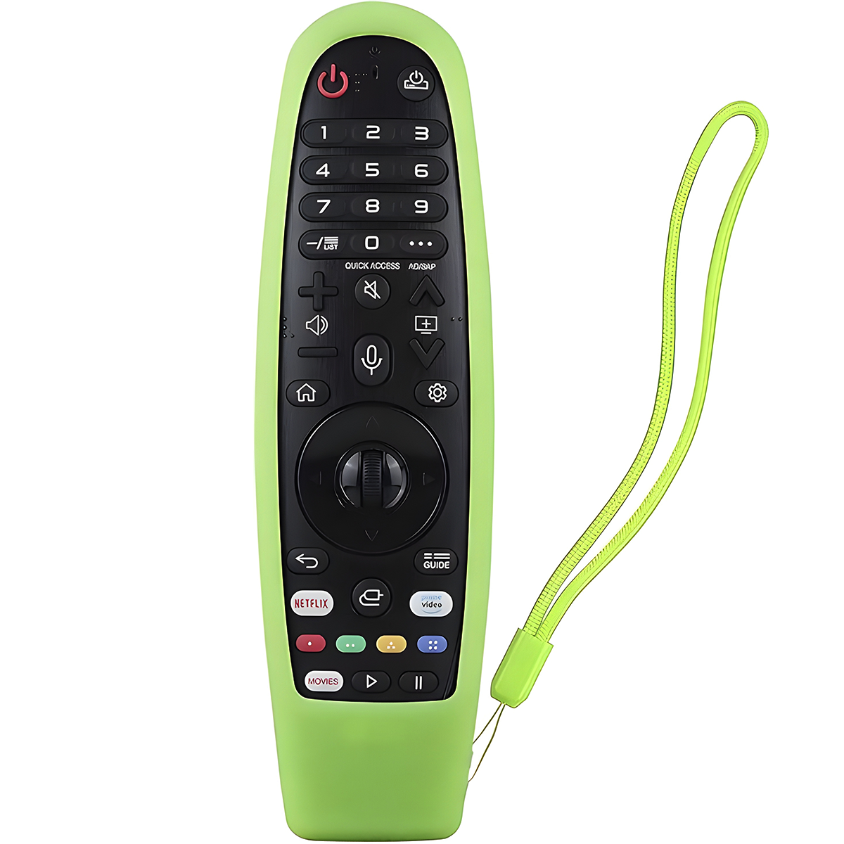 CONTROL REMOTO SMART PARA TV LG CON COMANDO POR VOZ + FUNDA COLOR VERDE NEÓN - 1