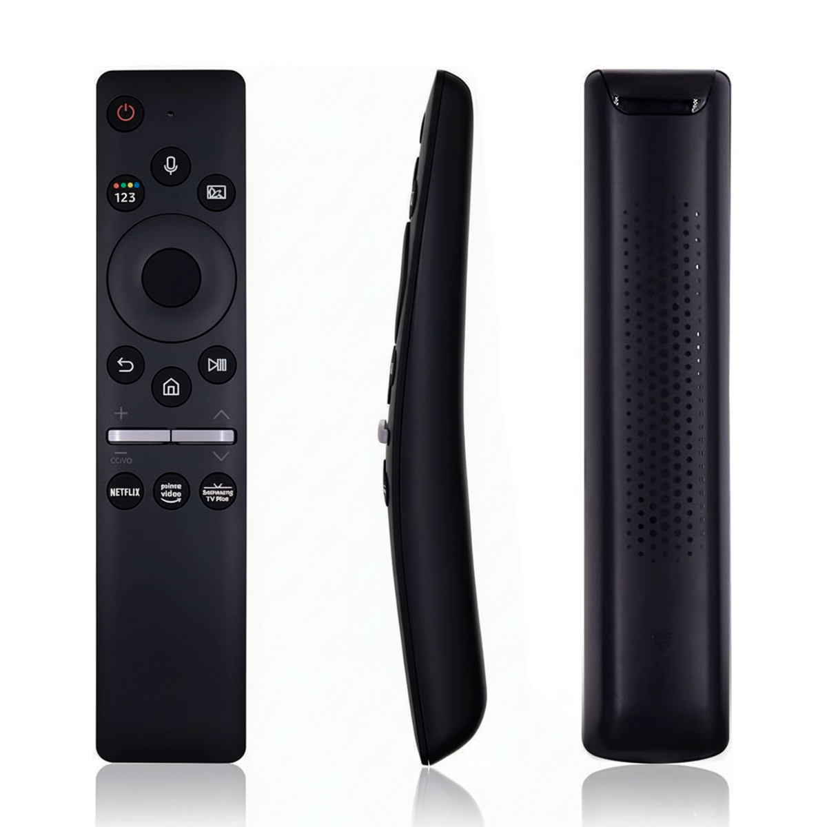 CONTROL PARA TV SAMSUNG COMANDO POR VOZ SMART + FUNDA COLOR AZUL - 2