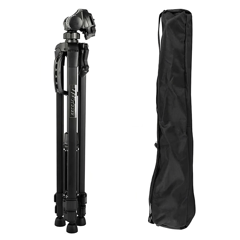 TRÍPODE PROFESIONAL WEIFENG  WT-3730    1.53 M + ADAPTADOR ( BURBUJA DAÑADA) - 7