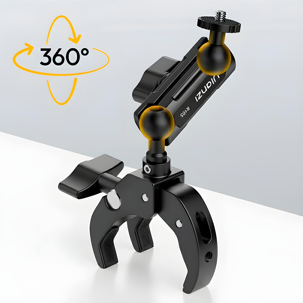 PINZA ABRAZADERA ULANZI R105 COMPATIBLE CON CÁMARAS DE ACCIÓN - 3