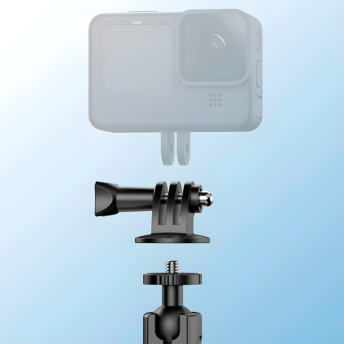 PINZA ABRAZADERA ULANZI R105 COMPATIBLE CON CÁMARAS DE ACCIÓN - 7