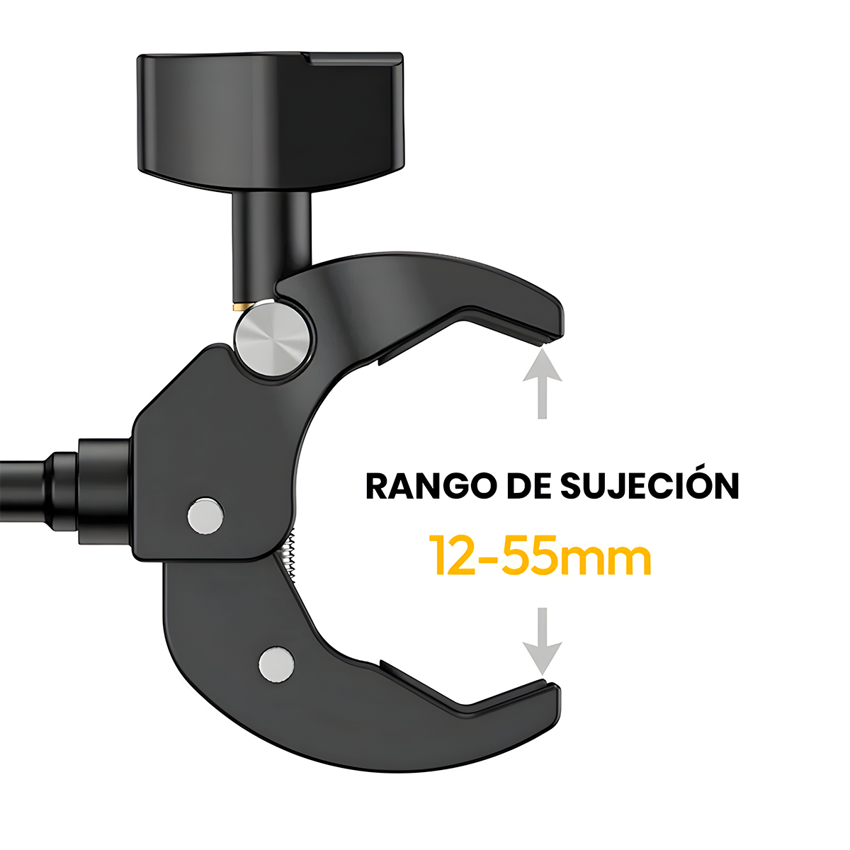 PINZA ABRAZADERA ULANZI R105 COMPATIBLE CON CÁMARAS DE ACCIÓN - 9