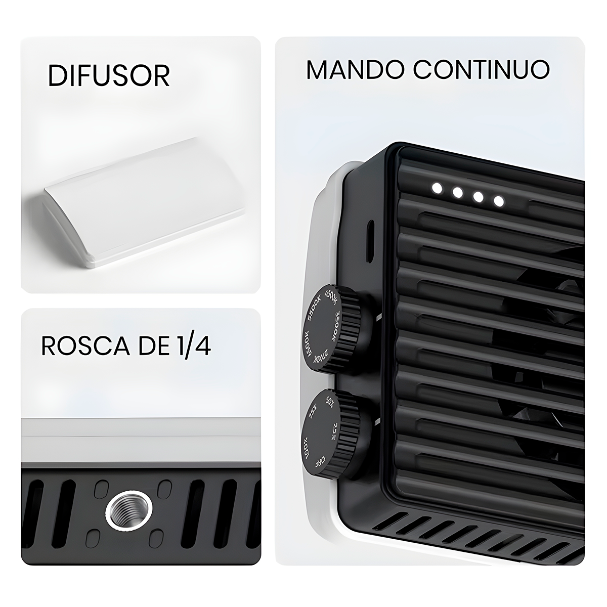 MINI PANEL DE LUZ BICOLOR ULANZI PL25 IDEAL PARA FOTOGRAFÍAS PROFESIONALES - 5
