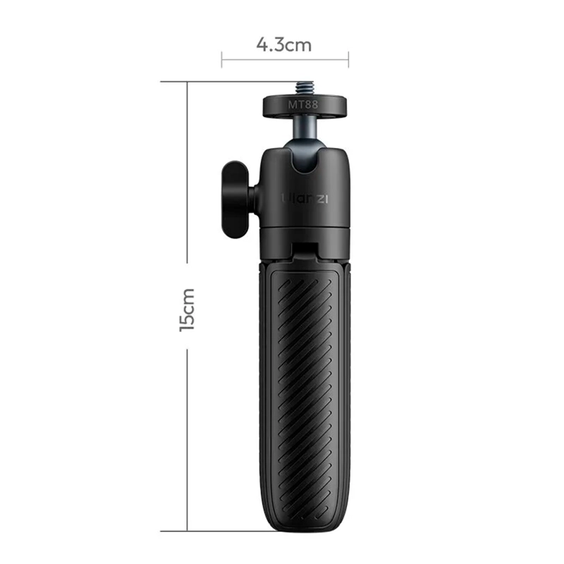MINI TRÍPODE ULANZI MT88 DE 24.5 CM  PARA GOPRO Y CÁMARAS COMPACTAS - 6
