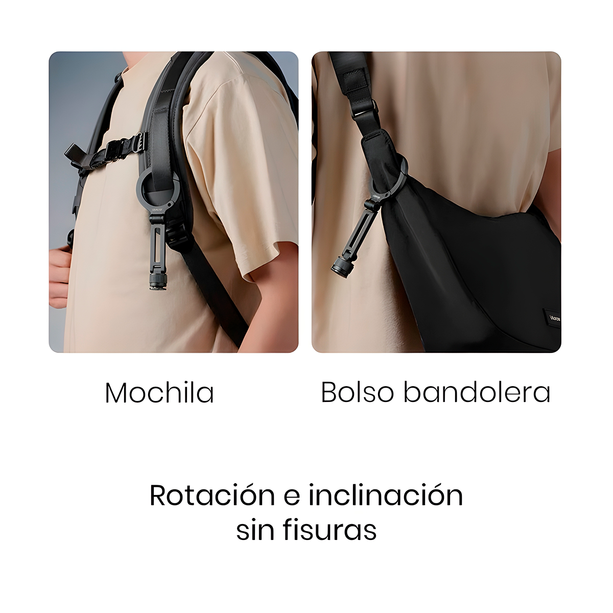 SOPORTE MAGNÉTICO ULANZI MA07 CON CONEXIÓN ZAPATA 1/4 PARA  IPHONE - 7