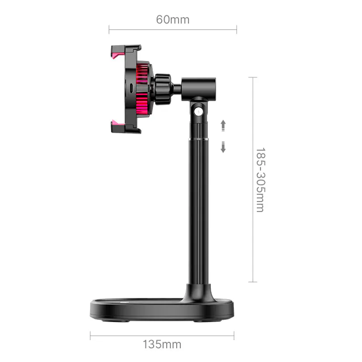 SOPORTE DE CELULAR ULANZI SK-06 CON VENTILADOR DE ENFRIAMIENTO INTEGRADO - 4