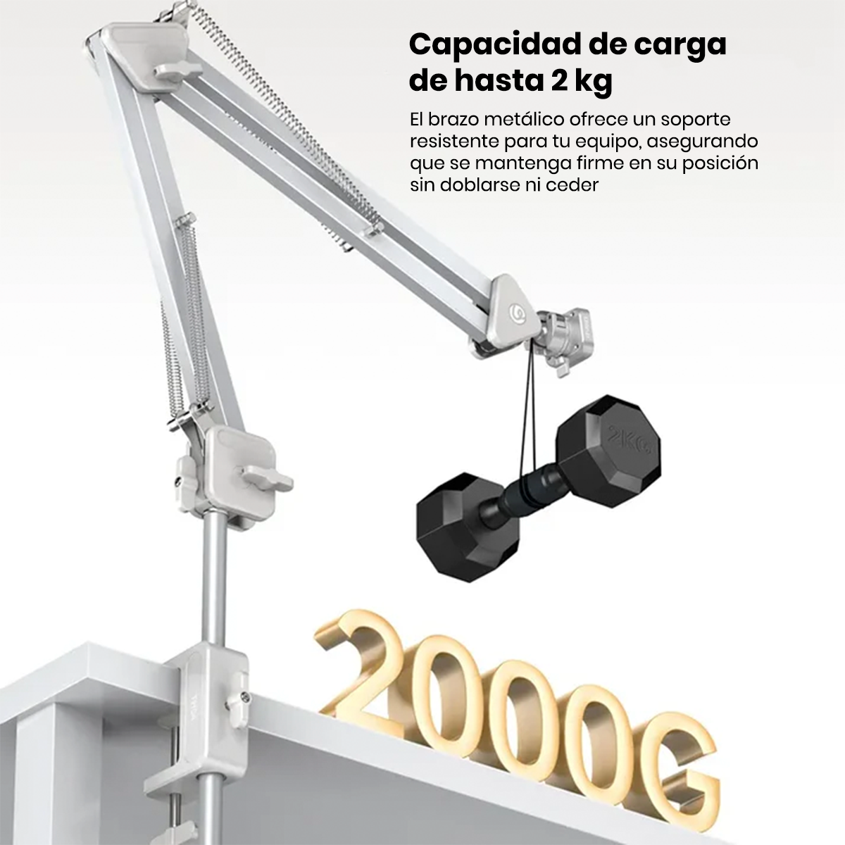 SOPORTE DE ESCRITORIO ULANZI TH04  PARA  CÁMARA Y CELULARES - 10