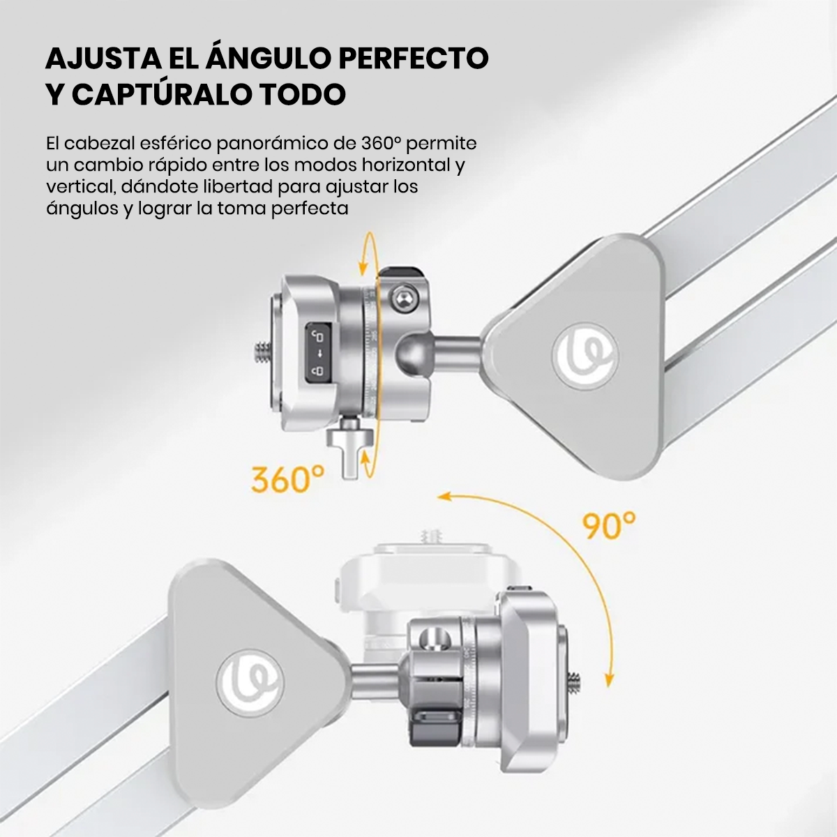 SOPORTE DE ESCRITORIO ULANZI TH04  PARA  CÁMARA Y CELULARES - 8
