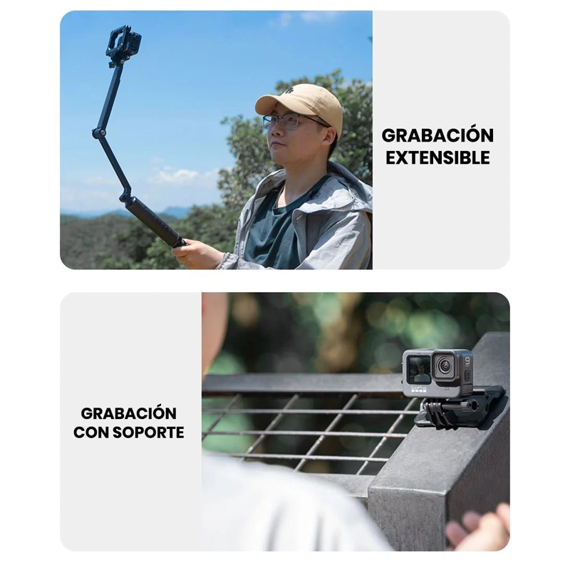 SOPORTE MAGNÉTICO ULANZI GP-16 COMPATIBLE CON CÁMARAS DE ACCIÓN - 7