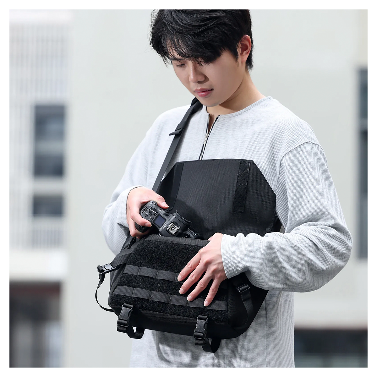BOLSO ULANZI BC08 PARA CÁMARA LIGERO Y PORTÁTIL COLOR NEGRO - 4