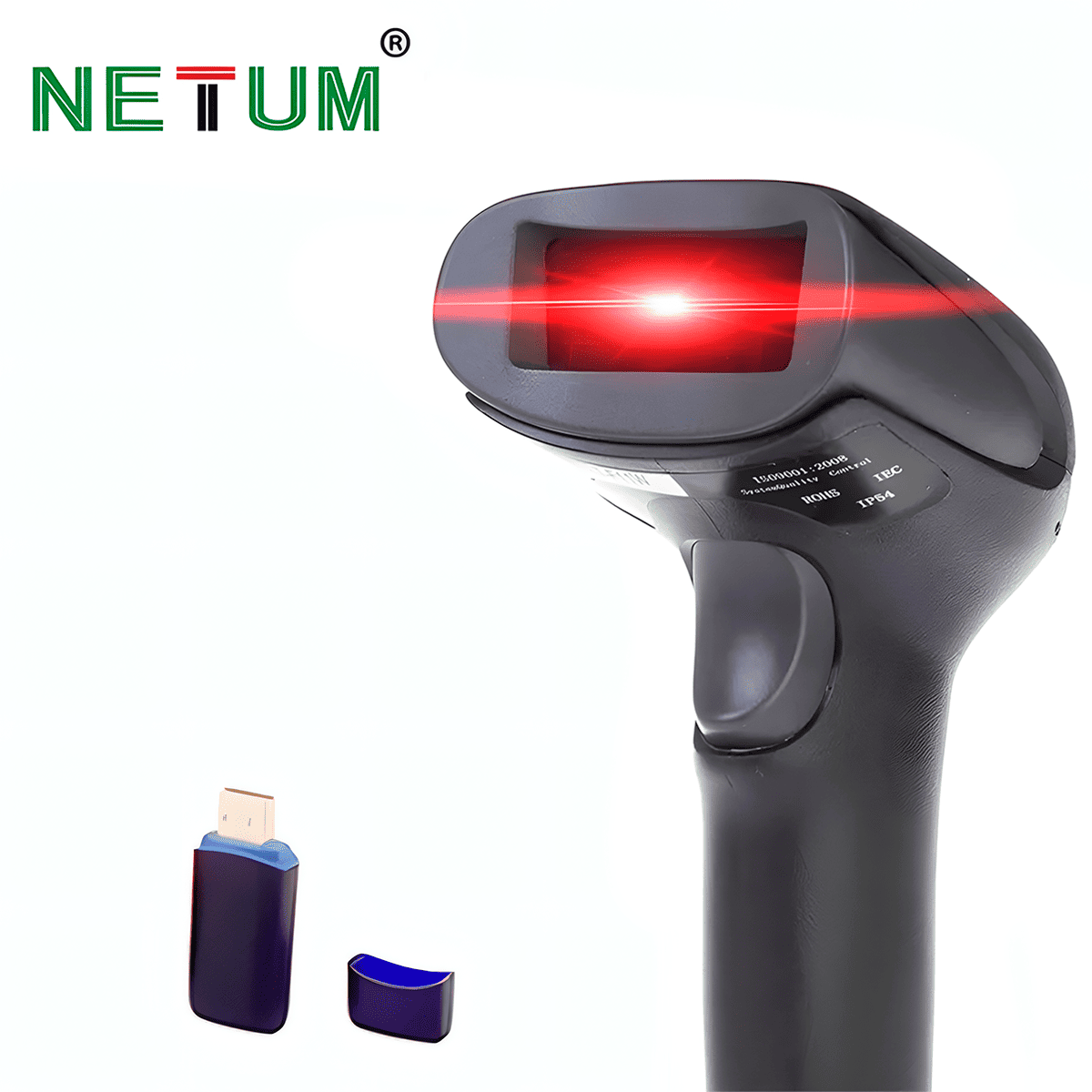 LECTOR DE CÓDIGO DE BARRAS NETUM NT-2028 INALÁMBRICO 1D/2D - 7