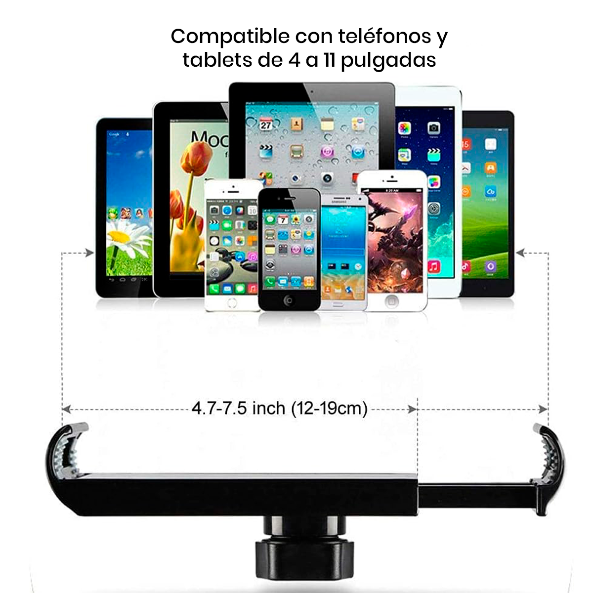 SOPORTE DE BRAZO FLEXIBLE ML-E4 PARA CELULAR - 5