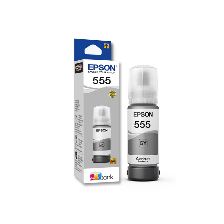 BOTELLA DE TINTA EPSON T555520 - GRIS - 1