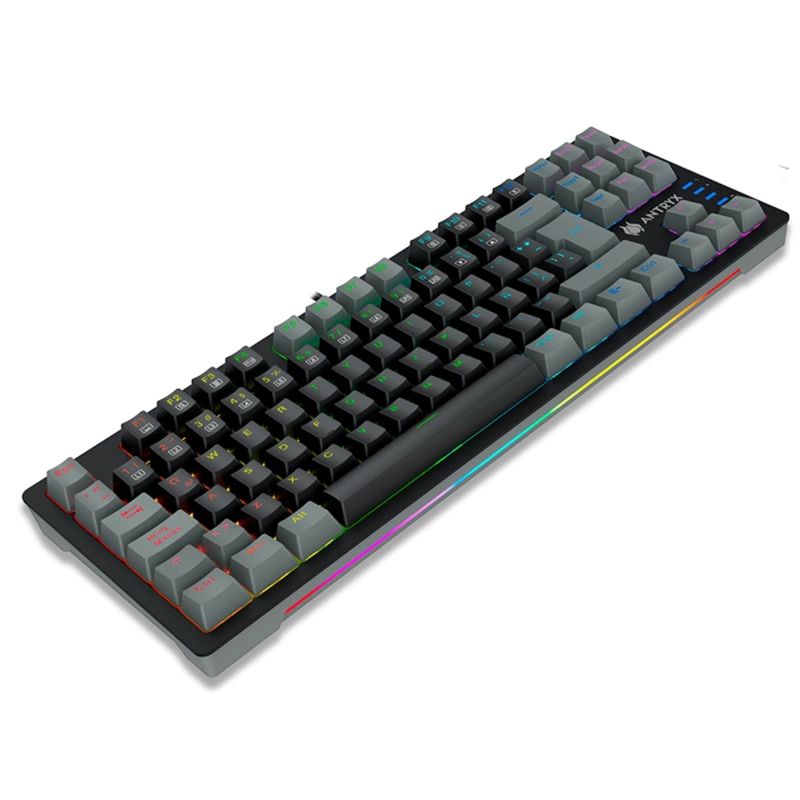 TECLADO MECÁNICO TKL ANTRYX MK840L BLACK Y GRAY - 3