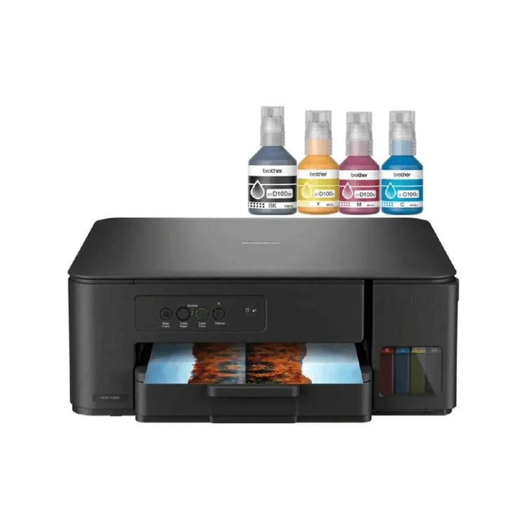 IMPRESORA MULTIFUNCIONAL BROTHER DCP-T230, INYECCIÓN DE TINTA, ALÁMBRICO, CON TANQUE RECARGABLE - 1