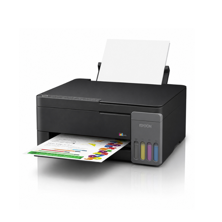 IMPRESORA MULTIFUNCIONAL EPSON ECOTANK L3310, INYECCIÓN DE TINTA, ALÁMBRICA, CON TANQUES RECARGABLES - 2