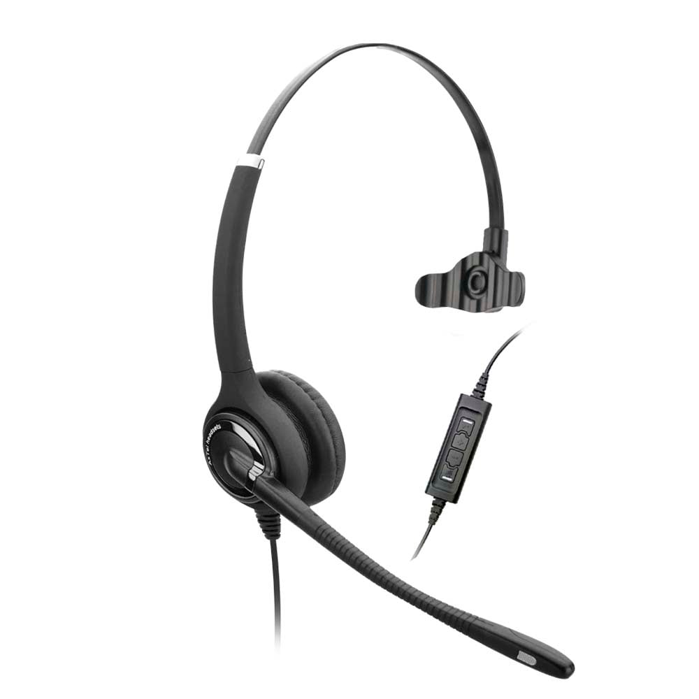 AUDÍFONOS AXTEL ON-EAR JP-AXH-EHDMSD ELITE HDVOICE MS DUO NC USB - 1