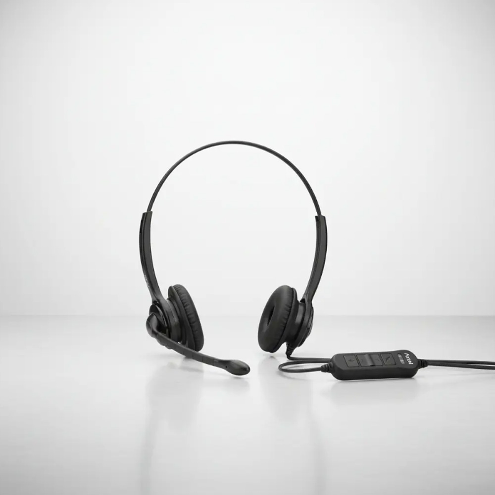 AUDÍFONOS AXTEL ON-EAR JP-AXH-MS2D PARA CALL CENTER MS2 DUO NC USB - 3