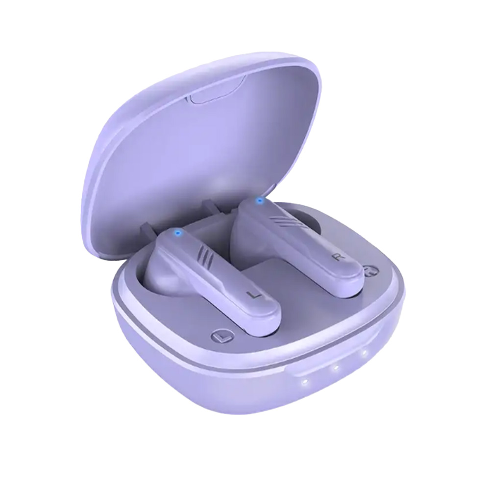AUDÍFONOS GENIUS HS-M905BT TRUE WIRELESS BLUETOOTH LIGHT PURPLE CON MICRÓFONO - 4