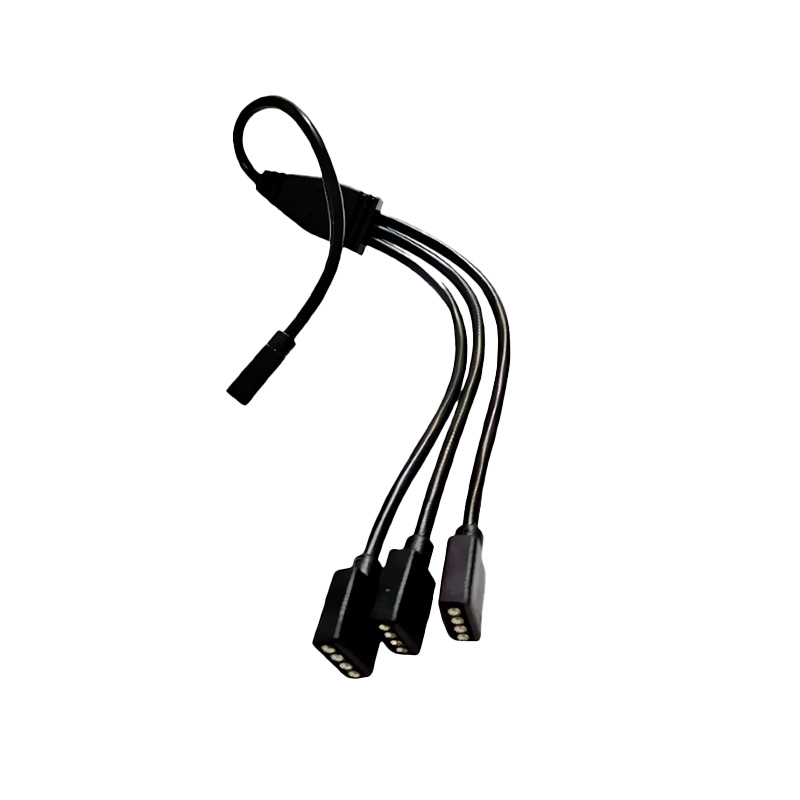CABLE DIVISOR ARGB 1 A 3 TEROS TE-7051N 30CM 5V 3 PINES - 1