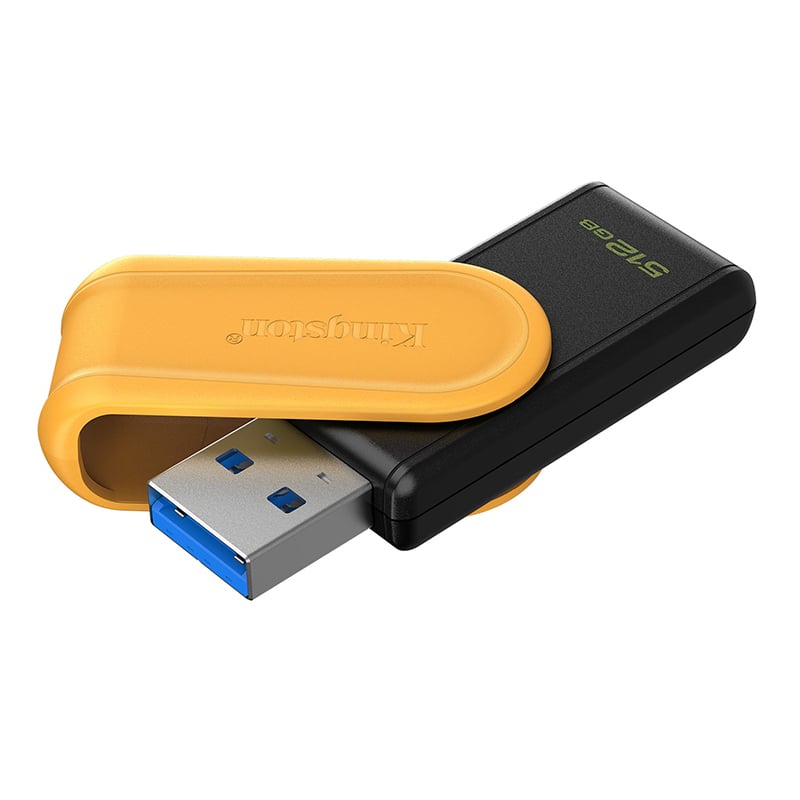 MEMORIA USB 512GB KINGSTON DATATRAVELER EXODIA S USB 3.2 GEN 1 AMARILLO DTXS/512GB - 2