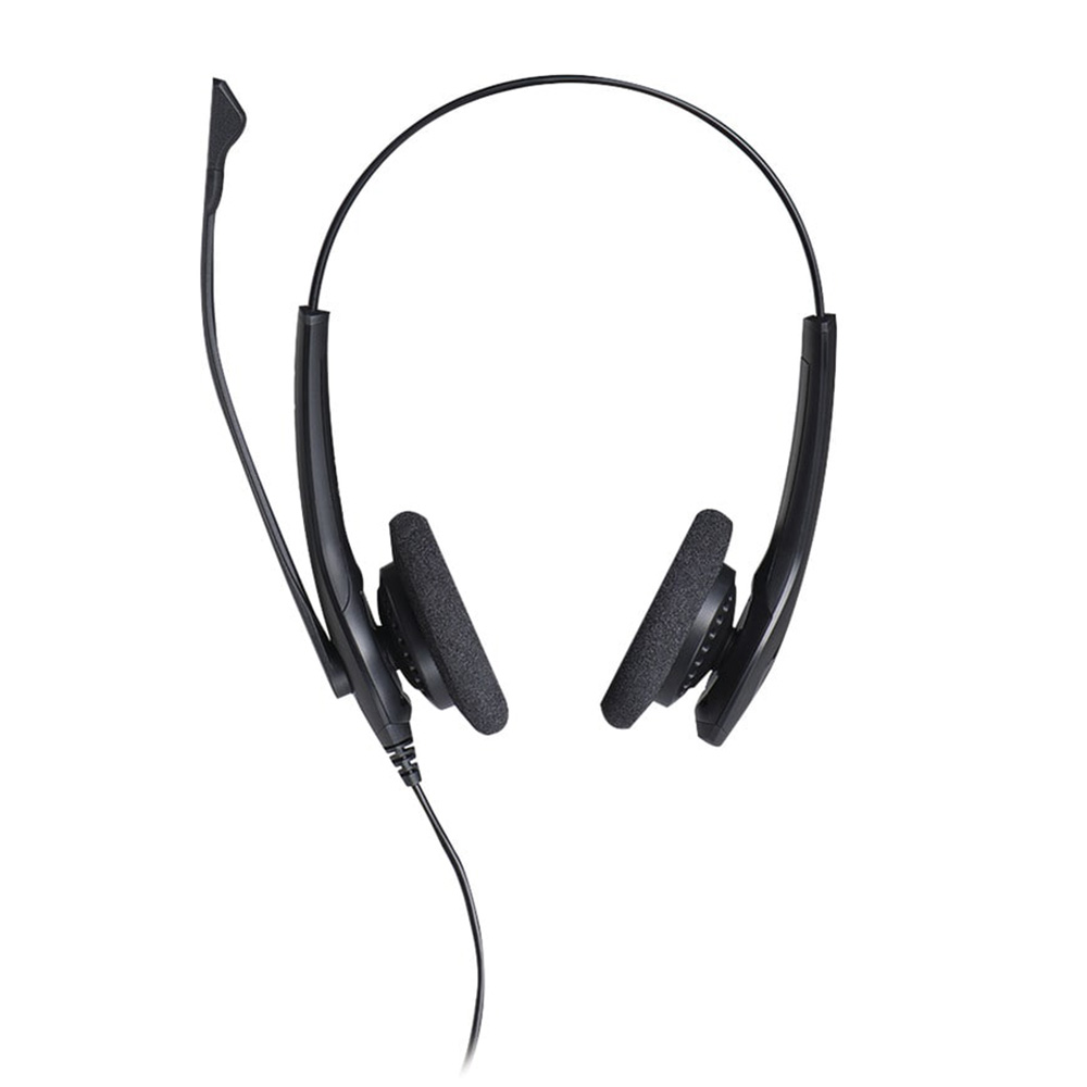AURICULAR PARA CALL CENTER JABRA BIZ 1500 DUO USB CON MICRÓFONO CANCELACIÓN DE RUIDO HEADSET - 3