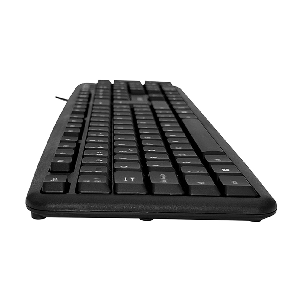 KIT TECLADO Y MOUSE USB TEROS TE-4062N ESPAÑOL NEGRO COMBO TECLADO MOUSE PC - 3