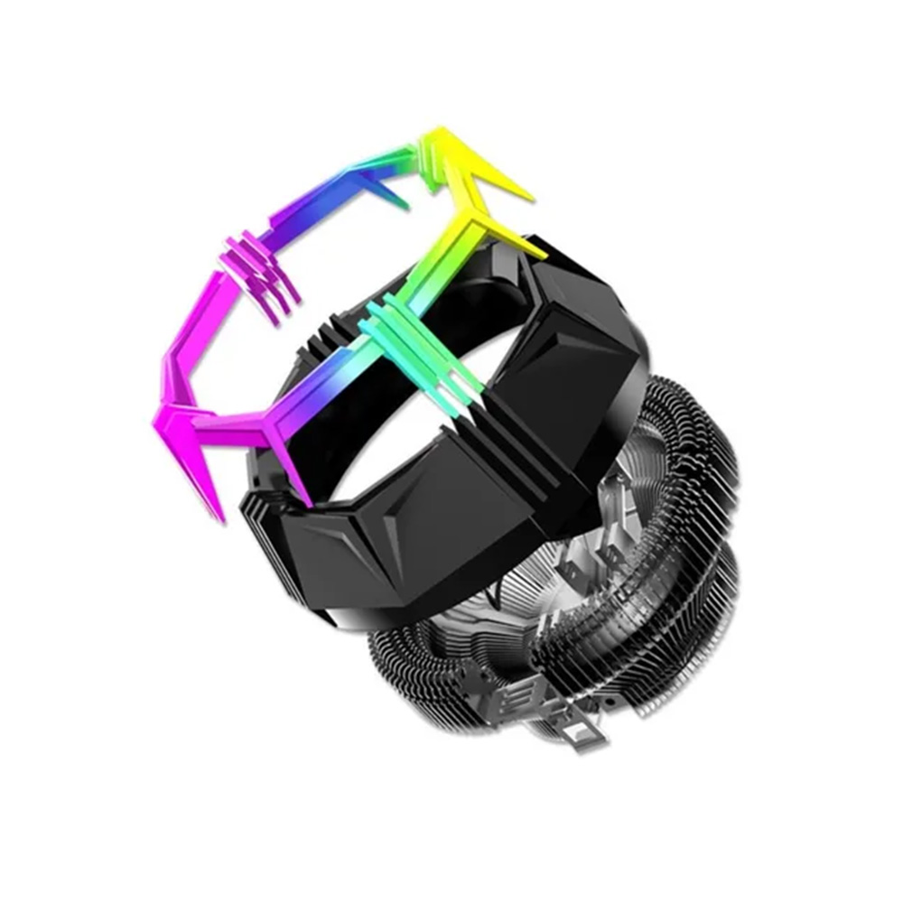 COOLER PARA CPU ANTRYX MIRAGE 210 RGB ACC-210R INTEL AMD DISIPADOR PROCESADOR - 3