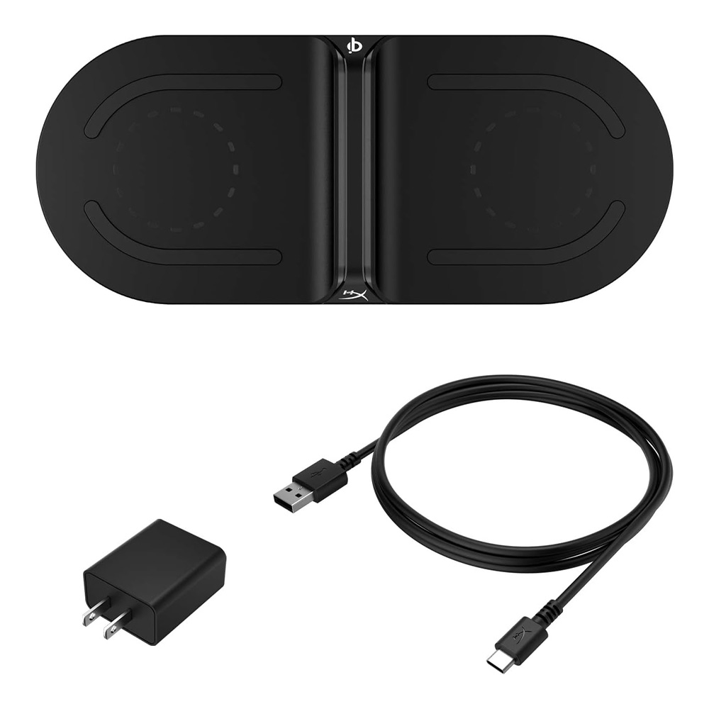 CARGADOR INALÁMBRICO HYPERX CHARGEPLAY BASE QI DOBLE HX-CPBS-A CARGADOR WIRELESS - 3