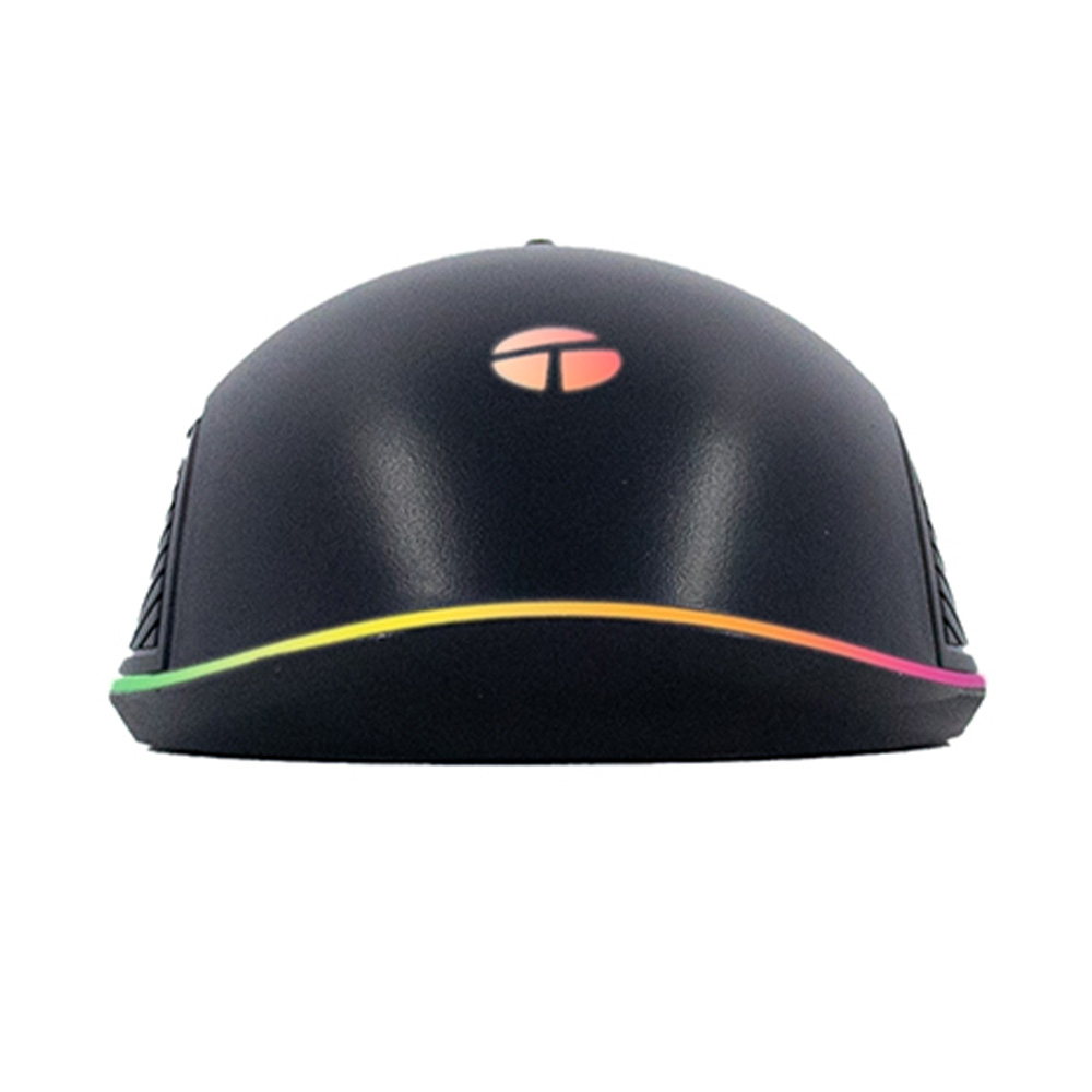MOUSE GAMER TEROS TE-1233G RGB 7200 DPI 7 BOTONES USB NEGRO ERGONÓMICO - 4