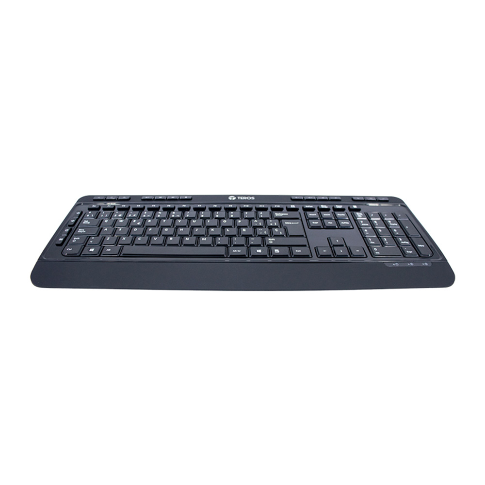 TECLADO INALAMBRICO TEROS TE-4074CS 24GHZ USB NEGRO - 2