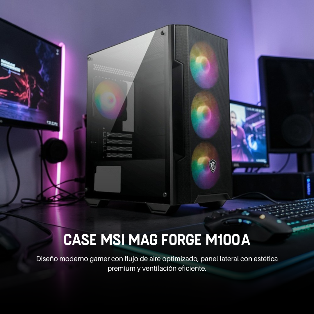 PC GAMER RYZEN 5 8500G 16GB DDR5 512GB SSD MONITOR 23.8' FHD 120HZ KIT COMPLETO - 4