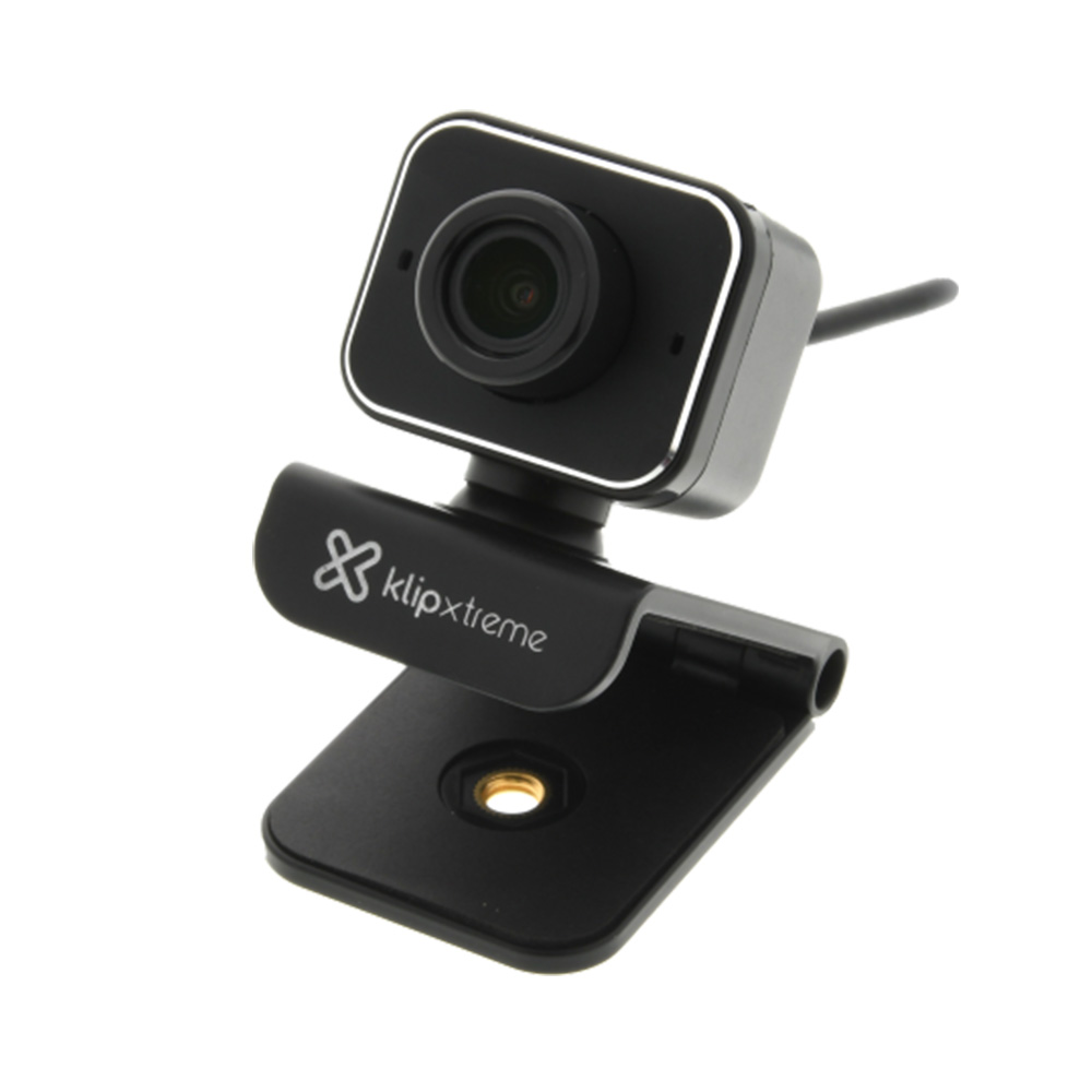 CÁMARA WEB KLIP XTREME LAGUAM KWC-500 FULL HD 1080P USB MICRÓFONO INTEGRADO - 1