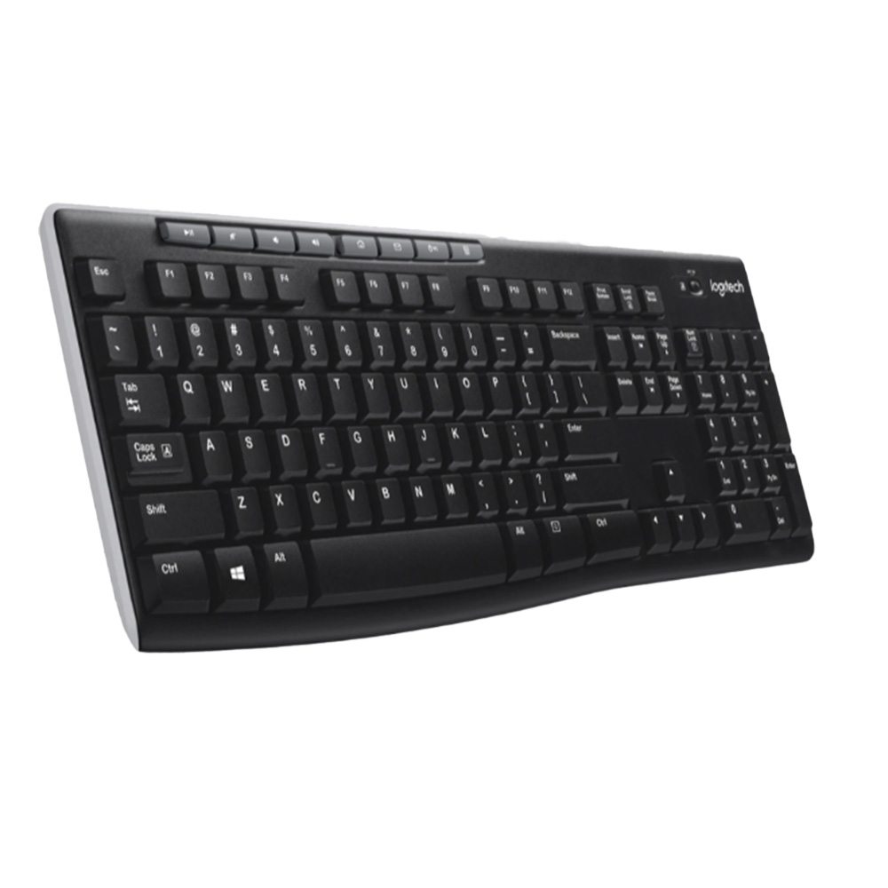TECLADO INALÁMBRICO LOGITECH K270 USB ESPAÑOL NEGRO 920-004426 - 1