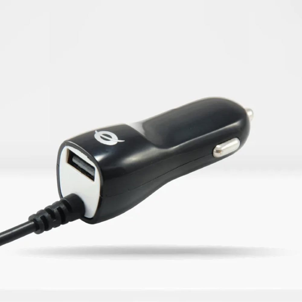 CARGADOR DE AUTO USB CONCEPTRONIC 2A + CABLE MICRO USB 1 PUERTO CUSBCARMICU2A - 1