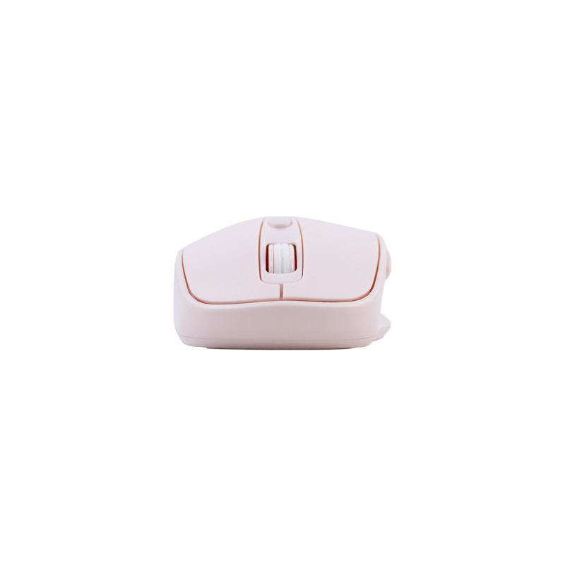 MOUSE INALÁMBRICO TEROS TE-1234S 2.4GHZ 6 BOTONES USB ROSADO - 3