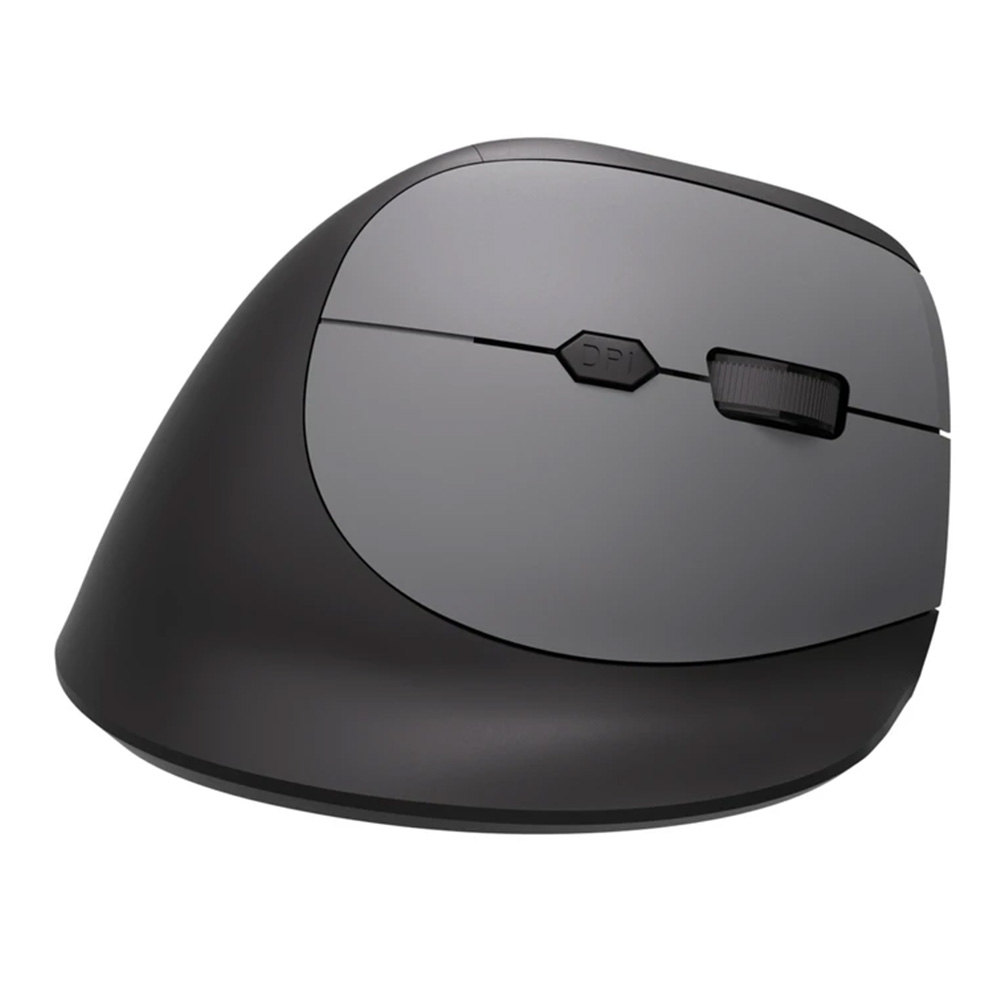 MOUSE INALÁMBRICO VERTICAL KOLKE KEM-752 ERGONÓMICO RECARGABLE 2.4GHZ USB - 2