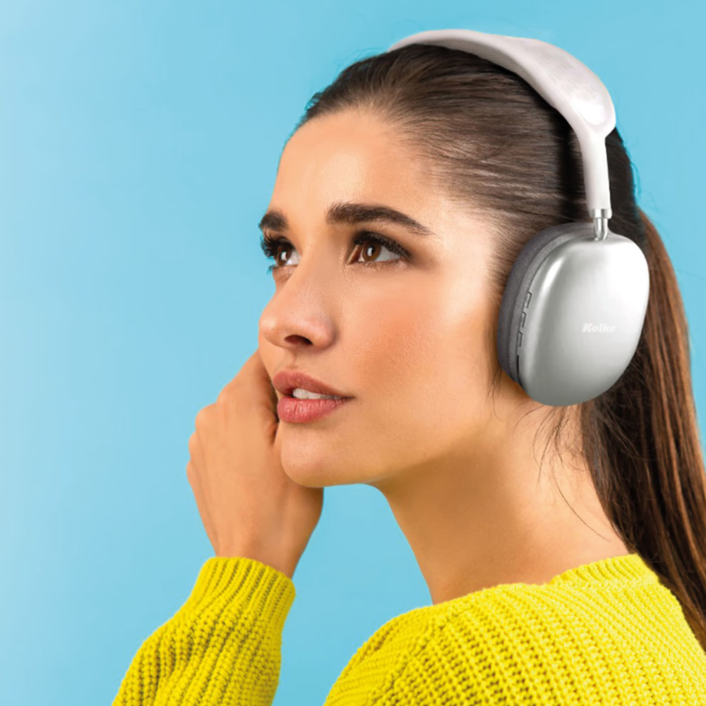 AURICULARES BLUETOOTH KOLKE KAB-633 SURROUND INALÁMBRICOS RECARGABLES NEGRO - 5