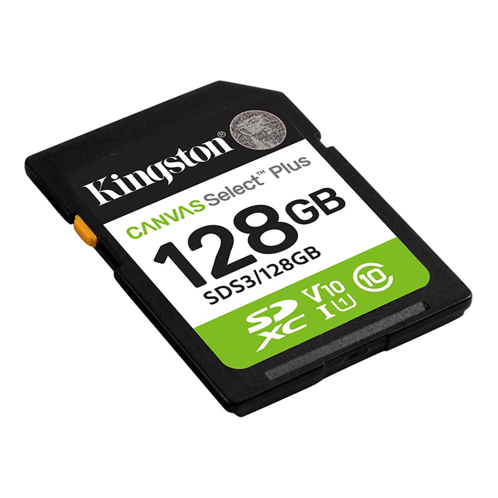 MEMORIA SD KINGSTON CANVAS SELECT PLUS 128GB UHS-I CLASE 10 V10 U1 150MB/S SDS3/128GB - 2