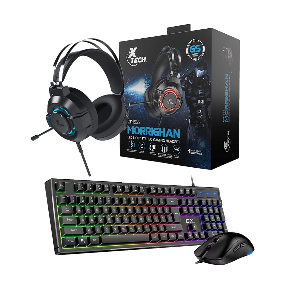 KIT GAMER COMPLETO RGB TECLADO MOUSE Y HEADSET | REGALO PARA PAPÁ - 3