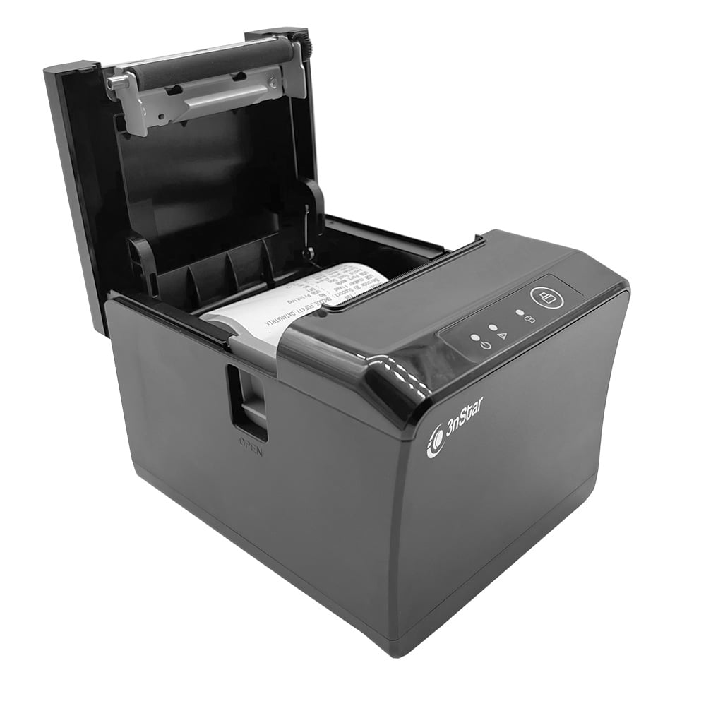 IMPRESORA TÉRMICA 3NSTAR RPT004 USB ETHERNET CORTE AUTOMÁTICO 203 DPI 230 MM/S NEGRA - 2