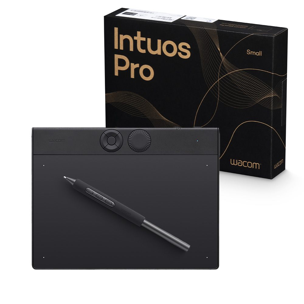 TABLETA GRÁFICA WACOM PTK470 INTUOS PRO SMALL BLUETOOTH INALÁMBRICA 8192 NIVELES DE PRESIÓN NEGRA - 4